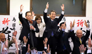 下松市長選、現職の国井益雄氏が3選　実績訴え20年ぶりの選挙戦制す