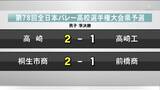 「春の高校バレー群馬県予選 男女準決勝 試合結果」の画像1
