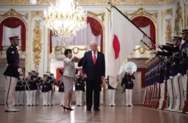 米トーク番組がトランプ大統領訪日の様子をネタに。迎賓館でのトランプ氏を「まるでドッグショー」と揶揄