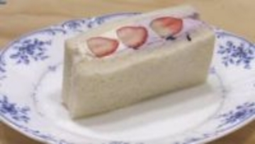 ブルーベリーとクリームチーズ・イチゴと生クリームの2つの味 若者の栄養不足解消目指して岩手県立大生考案サンドイッチの販売会