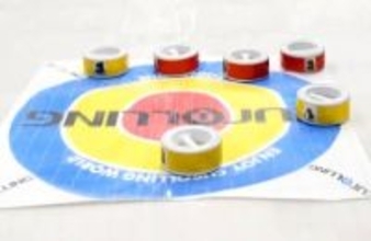 「漬物石」でカーリング 神奈川・伊勢原発の新競技「スライドストーン」が盛況