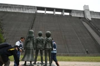 「進撃の巨人」の聖地、GW前に安全点検　大分・日田市の大山ダム