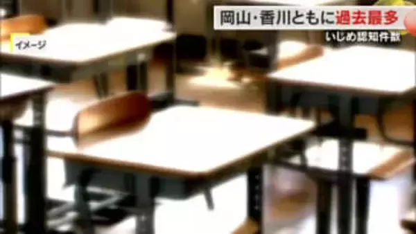2024年度のいじめ認知件数 岡山・香川ともに過去最多更新 文部科学省調査【岡山・香川】
