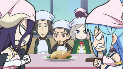アニメ『異世界かるてっと3』2くみの面々は、ウィズ先生指導のもと調理実習を行うことに。第4話あらすじ&先行カット