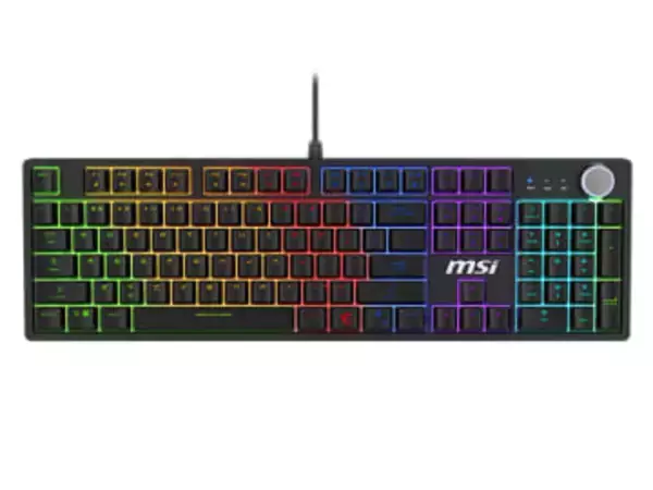 MSI、5,580円のゲーミングキーボード。キースイッチも交換可能