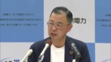 玄海原発3つの光問題 九州電力社長「ドローン検知装置導入を検討 できるだけ早く」