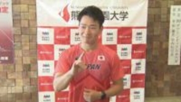 「メダルは金!」陸上・冨永幸佑選手 “熊本からデフリンピックへ” 男子100m予選は11月17日