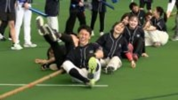 倉敷を拠点とする5つの会社が「企業対抗大運動会」 それぞれの会社のTシャツを身に着け競技に挑む 社員同士の交流も【岡山】