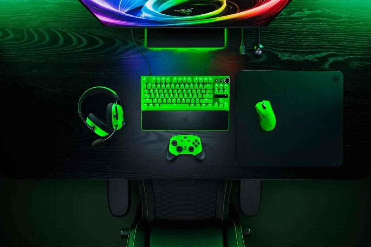 Razerが「Esports Green Collection」を発表!グリーンで統一されたゲーミングデバイス