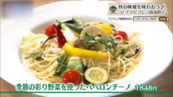 駿河湾と富士山を望む丘で 旬を映す、野菜たっぷりの秋パスタ 函南町「ビブラビブレ」