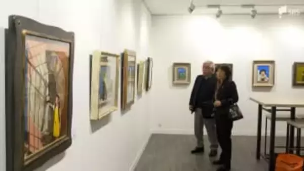 歌手の故・八代亜紀さんが師事 市川元晴さんの個展「風の情景」 10月28日まで=静岡市葵区