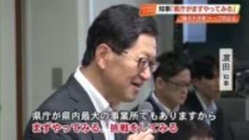 高知県が各部トップ集め『働き方改革』初会合 浜田知事「県庁がまずやってみる!」