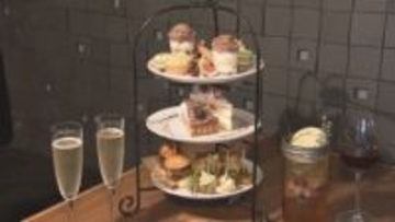 客からの要望受け実現…『“夜限定”のアフタヌーンティーセット』パスタかピザも付きケーキは約6種類からチョイス