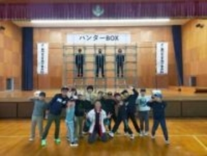 逃げろ!!廃校で鬼ごっこ 白河市の旧中学校校舎で開催 福島