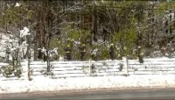 雪の影響かー倒木の影響でJR特急オホーツクなど列車49本が運休_旭川では28日に今年初の積雪を観測〈北海道〉