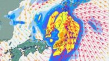 【大雨情報】南西諸島は31日、西日本~北日本は11月1日にかけ大気が非常に不安定 東日本と北日本では11月1日にかけ雷を伴った非常に激しい雨や激しい雨が降り大雨となる所が 【雨と風のシミュレーション】