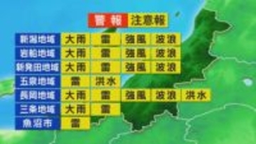2日は午後を中心に雨、海沿いの地域ほど西風が強く吹きそう【これからの天気(1日17時40分現在)|新潟】
