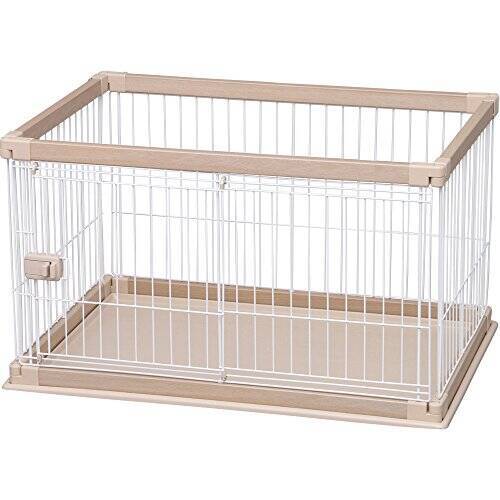 アイリスオーヤマ ウッディサークル ナチュラル ペット用 幅97.5cm×高55.5cm