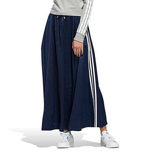 adidas アディダスオリジナルス サテン ロングスカート FL0039 (レディース) (XS, Navy(FL0045))