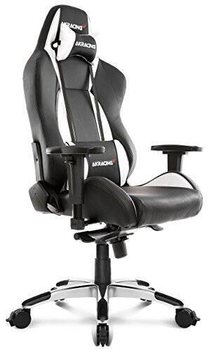 AKRacing オフィスチェア ゲーミングチェア Premium 低座面タイプ Silver シルバー AKR-PREMIUM/LOW-SILVER