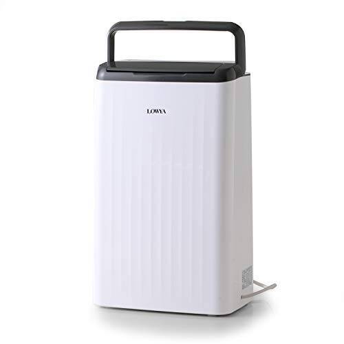 LOWYA ロウヤ 除湿機 衣類乾燥除湿機 除湿乾燥機 コンプレッサー方式 送風角度調節可 ホワイト
