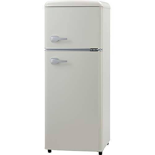 冷蔵庫 114L ノンフロン冷凍冷蔵庫 オフホワイト PRR-122D-W