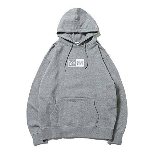 ニューエラ(new era) ニューエラ パーカー スウェット ボックスロゴ グレー XL