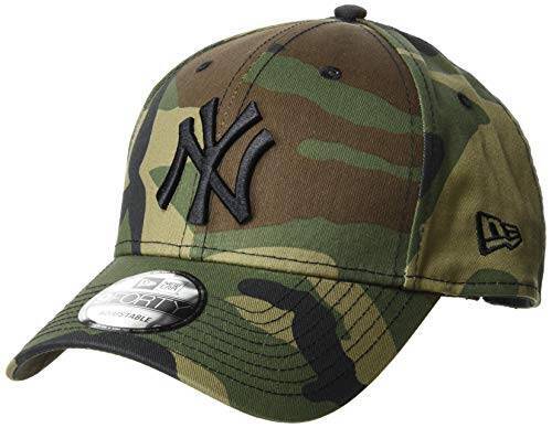 (ニューエラ)NEW ERA 9FORTY ニューヨーク・ヤンキース ウッドランド × ブラック キャップ One Size