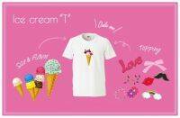 アイスにトッピングするようにTシャツが作れる♡　オリジナルTシャツ専門店オープン！