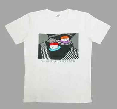 自販機で買える ふせでぃ やばいちゃんデザインの渋谷モチーフｔシャツが可愛い ローリエプレス