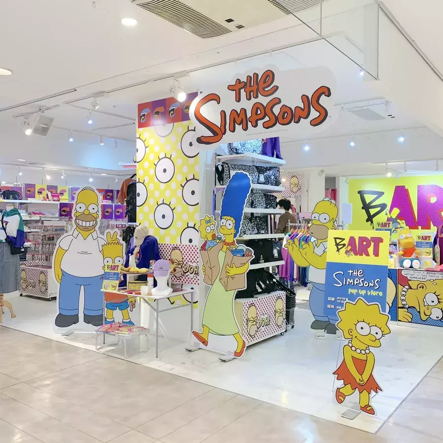 Shibuya10に シンプソンズ のポップアップストアがオープン おしゃピクアイテムも発見 ローリエプレス