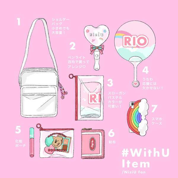 イラストレーター Asukaのヲタ活プロファイリング Niziu ローリエプレス