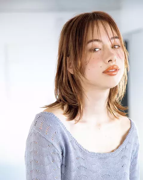 どんな髪型にも今いちばん大事なのは透け感 です ローリエプレス