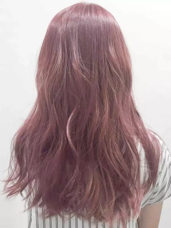 春に向けて ピンクアッシュカラーの髪色まとめ ローリエプレス