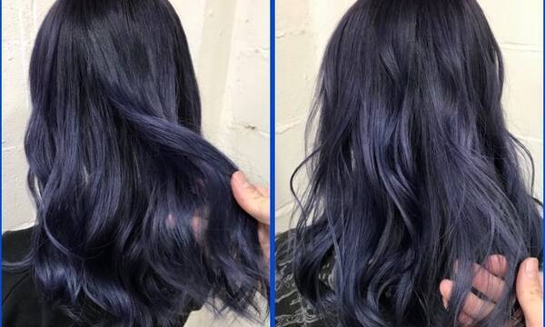 色落ち後も綺麗な ネイビーブルーカラー ローリエプレス