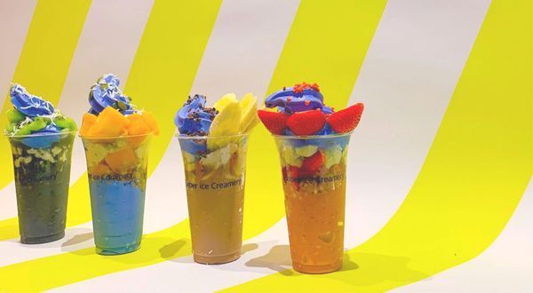 渋谷に真っ青なソフトクリームが登場！気になるそのお味は…？♡の3枚目の画像