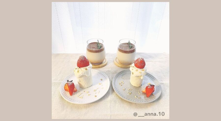 #おうちカフェ におすすめ♡超かわいい『いちごのキャンドルケーキ』の作り方を紹介！の2枚目の画像