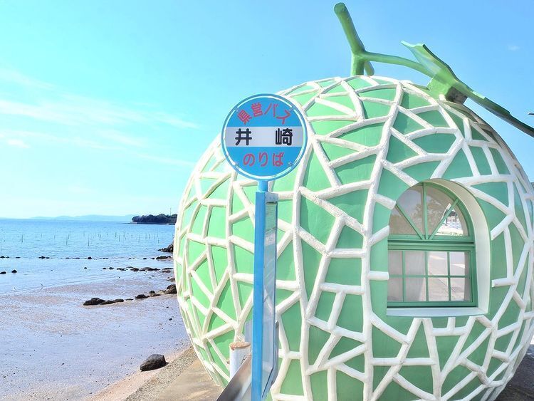 フルーツの形のバス停！？長崎県にある今話題の「ときめきフルーツバス停通り」のご紹介♡の6枚目の画像