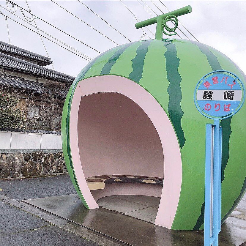 フルーツの形のバス停！？長崎県にある今話題の「ときめきフルーツバス停通り」のご紹介♡の10枚目の画像
