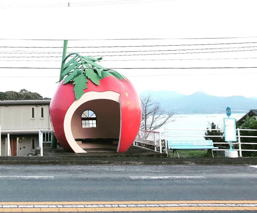 フルーツの形のバス停！？長崎県にある今話題の「ときめきフルーツバス停通り」のご紹介♡の13枚目の画像