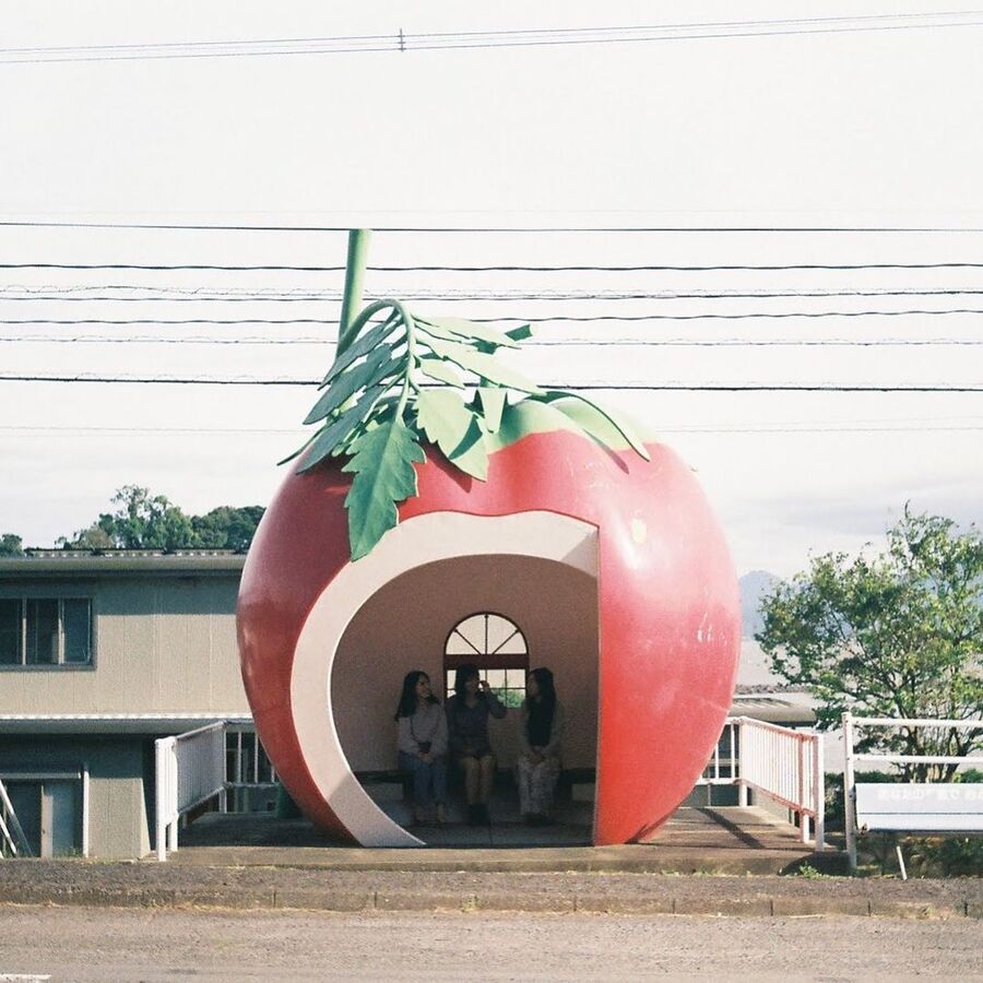 フルーツの形のバス停！？長崎県にある今話題の「ときめきフルーツバス停通り」のご紹介♡の15枚目の画像