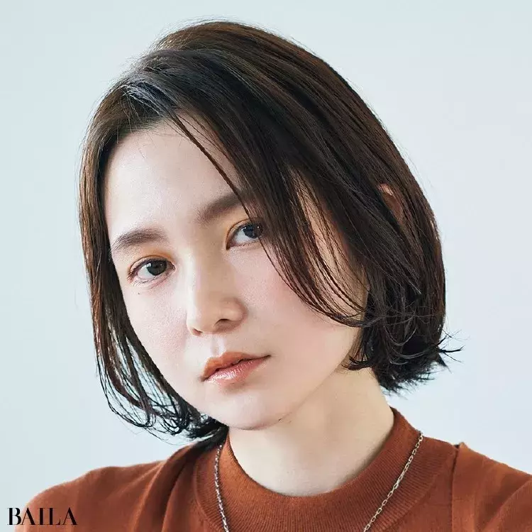 ボブ 30代 40代大人女性の髪型 働く女性の好感度ヘア 髪質カバーができるふんわりボブ ローリエプレス