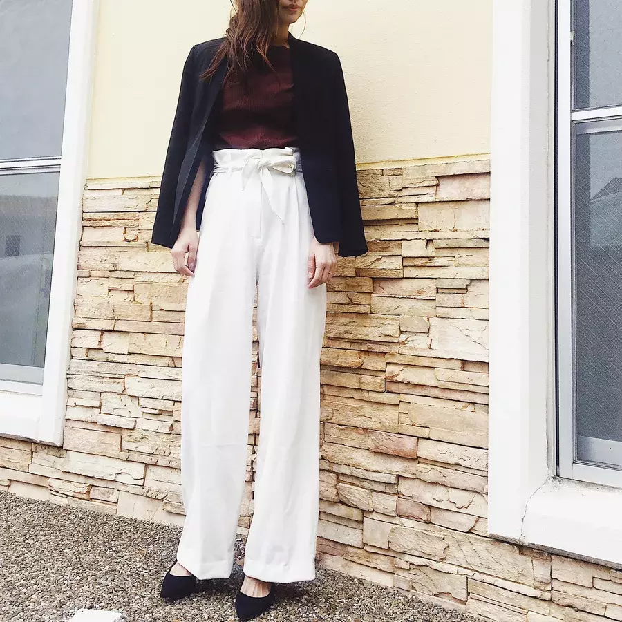 夏のオフィスカジュアル Guのリブtシャツが優秀 ローリエプレス