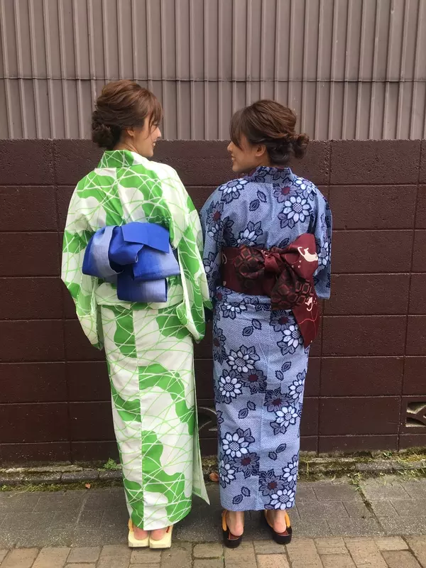 はんなり 浴衣で日本橋をぶらり散歩 ローリエプレス