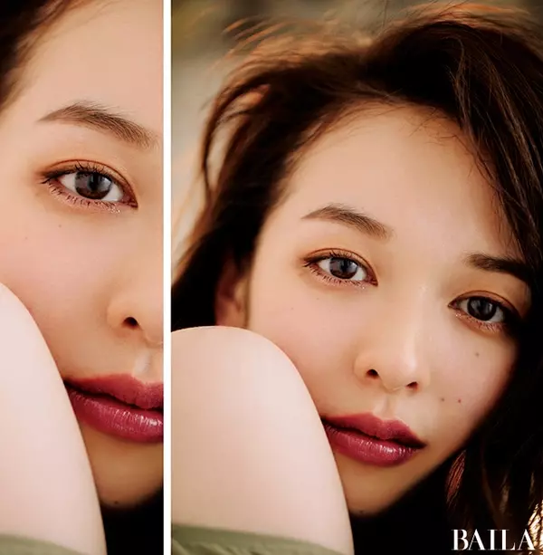 マジックアワーデートに映える ルビーボルドーマスカラ シルバーラメ 下まぶたカラーメイクで夏のお出かけシーン映え ローリエプレス