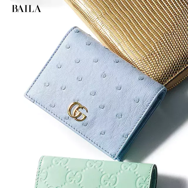 グッチ Gucci のミニ財布 レザーグッズを美玲がナビ ローリエプレス