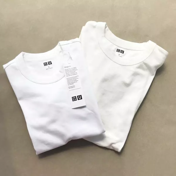 レディースvsメンズのuniqlo Uのクルーネックt 着てみると ローリエプレス