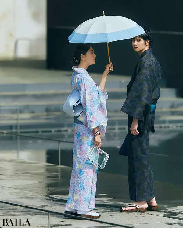 ブルベ肌 女顔 さんの浴衣は 日本の花々や景色を連想させるカラーを ローリエプレス