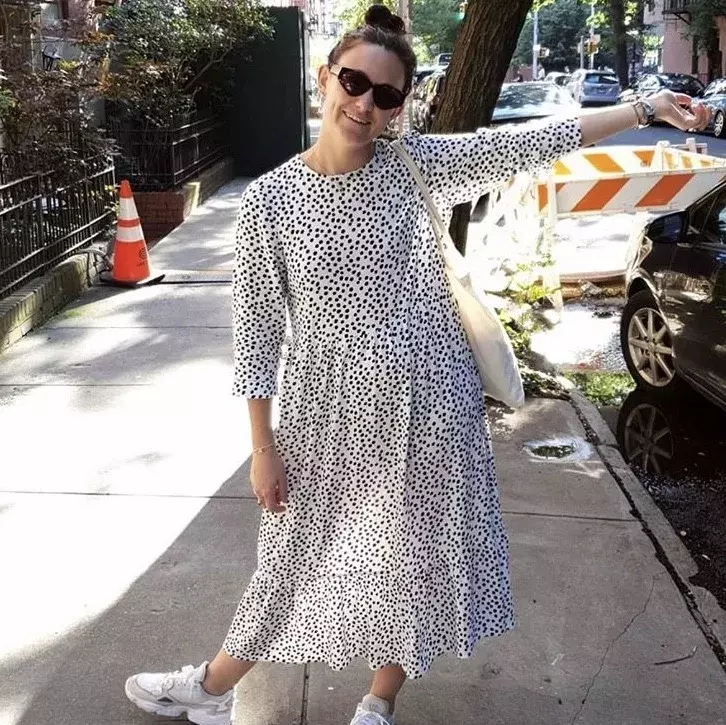 Zara ザラ ドット柄プリントワンピースが世界中で大ヒット中 ローリエプレス Zara ザラ ドット柄プリントワンピースが世界中で大ヒット中 ローリエプレス