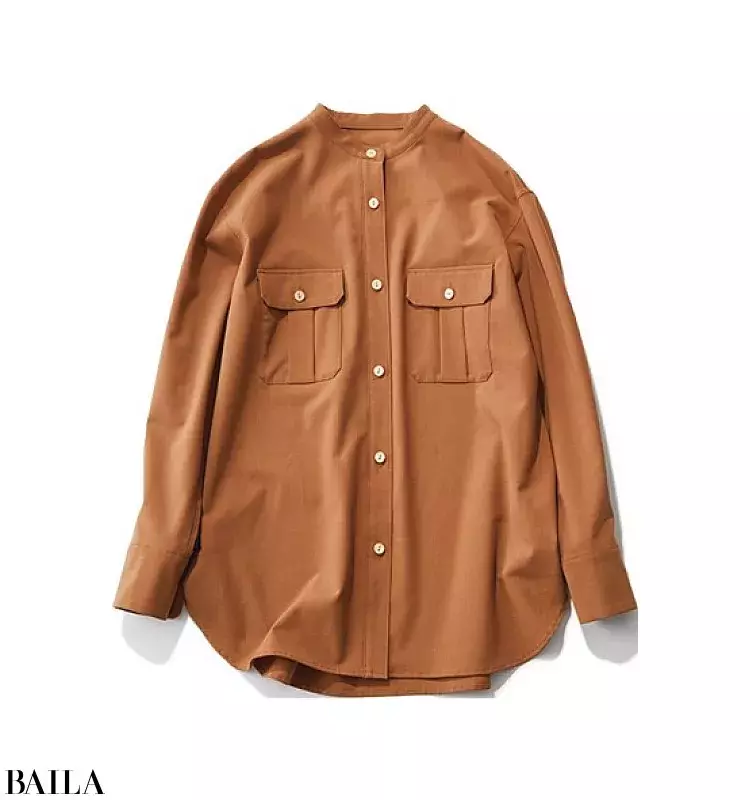 ランドリーで彼とお洗濯する日は ロングタイト キャメルシャツの鮮度高めなカジュアルコーデ 19 11 16のコーデ ローリエプレス